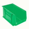 Akro-Mils® AkroBin® Plastic Stack & Hang Bin, 11"W x 18"D x 10"H, Green - Pkg Qty 6