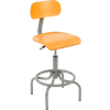 Interion® Shop Stool - Wood - Natural