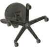Stable 5 Blade Base of All Purpose Vinyl Stool, Vinyl Upholstery Stool, Shop Stool, Work Stool with Plastic Base