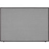 60-1/4"W X 42"H Office Partition Gray