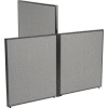 Interion® Low-High 3 Way For Two 60" Low Panel