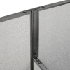 Interion® High-Low 3 Way Connector Kit For Two 72" H Panel