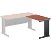 Interion® 36"W Right Handed Return Table, Cherry