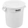 Global Industrial™ Plastic Trash Container, Garbage Can - 10 Gallon White
																			