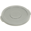 Global Industrial Plastic Trash Can Lid - 10 Gallon Gray