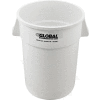 Global Industrial™ Plastic Trash Can - 44 Gallon White
