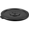 Global Industrial Plastic Trash Container, Garbage Can Lid - 44 Gallon Black