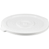 Global Industrial Plastic Trash Container, Garbage Can Lid - 44 Gallon White