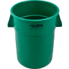 Global Industrial Plastic Trash Can - 55 Gallon Green