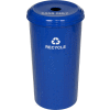 Witt Industries Recycling Can, 20 Gallon, Blue