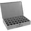 Durham Steel Scoop Compartment Box 107-95 - 32 Compartments 18 x 12 x 3 - Pkg Qty 4