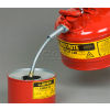 Justrite Type II Safety Can - 2-1/2 Gallon with 5/8" Hose