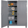 Durham Heavy Duty Double Shift Storage Cabinet HDDS244878-8S95 - 12 Gauge 48"W x 24"D x 78"H