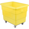 Dandux Yellow Plastic Box Truck 51126012Y-3S 12 Bushel Medium Duty