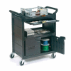 Rubbermaid Plastic Instrument Cart 200 Lb. Capacity