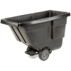 Rubbermaid® 9T17 Light Duty 1/2 Cu. Yd. Black Tilt Truck