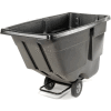 Rubbermaid® 9T18 Light Duty 1 Cu. Yd. Black Tilt Truck