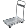 Global Industrial™ Folding Aluminum Platform Truck 29 x 19 400 Lb. Capacity