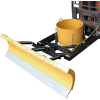 6' Wide Fork Lift Snow Plow Blade for 5-1/2" Wide Forklift Forks - SPB548