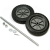 Global Industrial™ Universal 8" Mold-On Rubber Hand Truck Wheel Kit