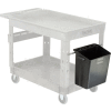 Waste Container with Mount Bar 14 x 10 x 19