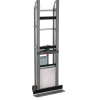 Wesco® StairKing Battery Powered Stair Climbing Appliance Hand Truck 230051 66"H