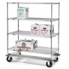 Nexel® E-Z Adjust Wire Shelf Truck, 1600 lb. Capacity, 60"L x 18"W x 70"H