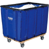 Best Value 16 Bushel Blue Vinyl Basket Bulk Truck