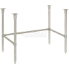 John Boos Stainless Steel Leg Kit W/ Cross Brace, 60"W x 30"D