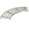Omni Metalcraft Steel Skate Wheel Conveyor Curved Section WSHC3-12-10-90