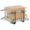 Steel Guard Rail Kit (Pair) for Omni Metalcraft 45 Degree Curved Roller Conveyor