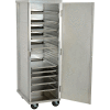 Nexel® ETC2127 Enclosed Mobile Transport Cabinet, 68"H, 40 Pan Capacity, Aluminum