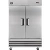 NEXEL® Reach-in Freezer, 2 Doors, 54inWx32.2inDx82.5inH, 47 cu ft
																			