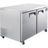 Nexel® Under-Counter Refrigerator, 2 Door, 11.2 Cu. Ft., 48inW ; w/ 3 Shelves
																			