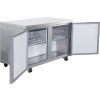 Nexel® Under-Counter Refrigerator, 2 Door, 11.2 Cu. Ft., 48inW ; w/ 3 Shelves
																			