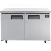 Nexel® Under-Counter Freezer, 2 Door, 11.2 Cu. Ft., 48inW ; w/ 3 Shelves
																			