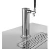 Nexel® Beer Dispenser Cooler, 2 Door, (1) Double Tap Dispenser, 48inW; w/ 5 Shelves
																			