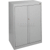 Sandusky System Series Counter Height Storage Cabinet HF2F301842 - 30x18x42, Gray