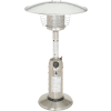 Hiland Patio Heater HLDS032-B Propane 11000 BTU Tabletop Stainless Steel