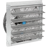 Continental Dynamics® Direct Drive 24" Exhaust Fan w/ Shutter, 2 Speed, 7000 CFM, 1/4HP, 1Phase