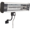HeTR H1016UPS Wall Mounted Patio Heater - Electric Radiant With Remote - 1500 Watts