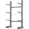 Cantilever Rack Single Sided, Starter Med Duty (1000 Series), 48" W x 33" D x 6' H, 8100 Lbs Cap