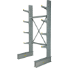Cantilever Rack Single Sided, Starter Unit Medium Duty (1000 Series), 48"W x 33"D 8'H, 5300 Lbs Cap