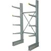 Global Industrial 1 Sided Cantilever Rack Starter 48"W x 38"D x 8'H 13300 Lb Cap