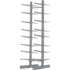 Cantilever Rack Double Sided, Starter Unit Extra Heavy Duty, 72"Wx106"D x 12'H, 25000 Lbs Capacity
