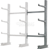 Cantilever Rack Single Sided, Add-On Unit Medium Duty (1000 Series),48"W x 33"D x 6'H, 8100 Lbs Cap