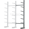 Cantilever Rack Single Sided Add-On Unit Medium Duty (1000 Series),72"W x 45"D x 10'H, 3800 Lbs Cap