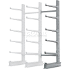 Cantilever Rack Single Sided Add-On Unit Heavy Duty (2000 Series),72"W x 50"D x 10' H,10300 Lbs Cap