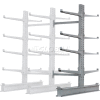 Global Industrial Double Sided Cantilever Rack Add-On, 2" Lip, 48"Wx65"Dx96"H
