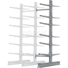 Cantilever Rack Double Add-On Unit Extra Heavy Duty, 72" W x 82" D x 10' H, 31600 Lbs. Capacity